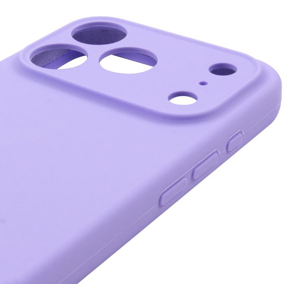 Чохол Silk Full Camera Protective (AA) NO LOGO для Apple iPhone 17 Pro Max (6.9") Бузковий / Dasheen | Зображення 3