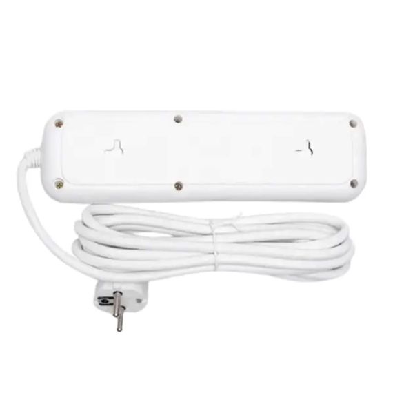 Мережевий фільтр-подовжувач 3 розетки 3xUSBxA 1xUSB-C 3м білий HP-5-33 | Зображення 4
