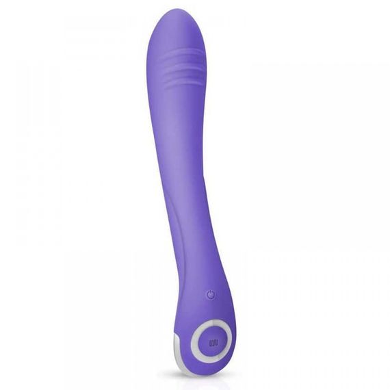 Вибратор для точки G Lici Good Vibes Only, силиконовый, фиолетовый, 22.5 см х 3.7 см Sex Aura | Зображення 1