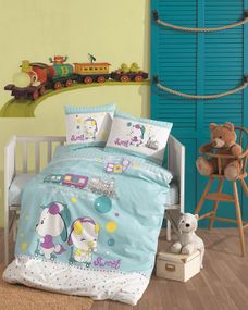 Комплект постільної білизни Belizza  83469 Туреччина Для ліжечка  Бавовна