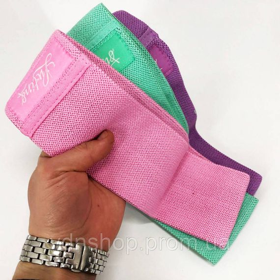 Еспандер гумовий вправи LT-003 3 шт, Спортивні гумки еспандер, Фітнес гумка а для стретчинга FN-46 | Зображення 5