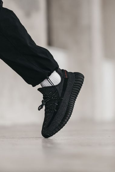 Кросівки Yeezy Boost 350 v2 Black , В'єтнам 0156 44 | Зображення 3