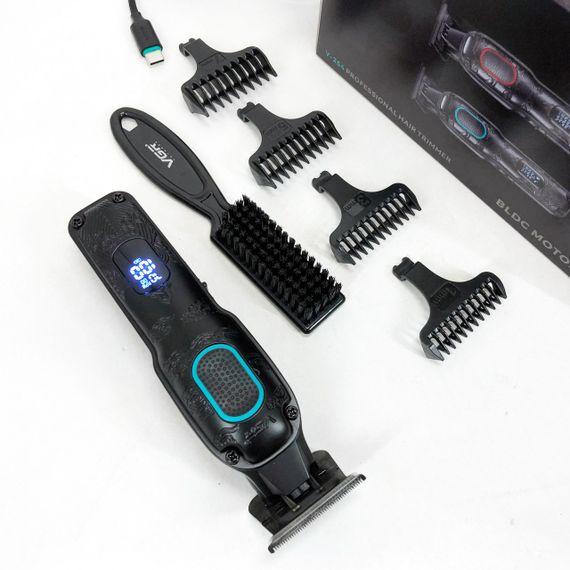 Триммер с насадками разной длины, Надежная машинка для стрижки, Машинка для стрижки акуммуляторная ES-85 | Зображення 5