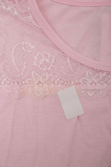 Пижама женская с принтом  -уценка, цвет розовый, 243R1602-010-U-30 | Зображення 6