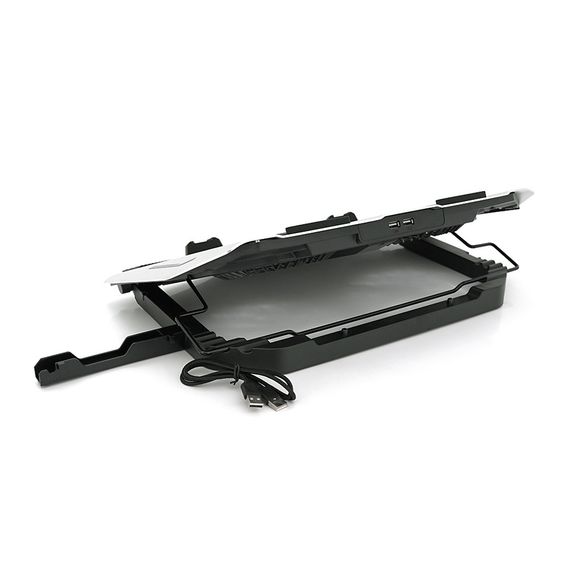 Подставка для ноутбука IceCoorel N9.10-18", 2x125mm 1400±10% RPM, 461x298x52mm | Зображення 2