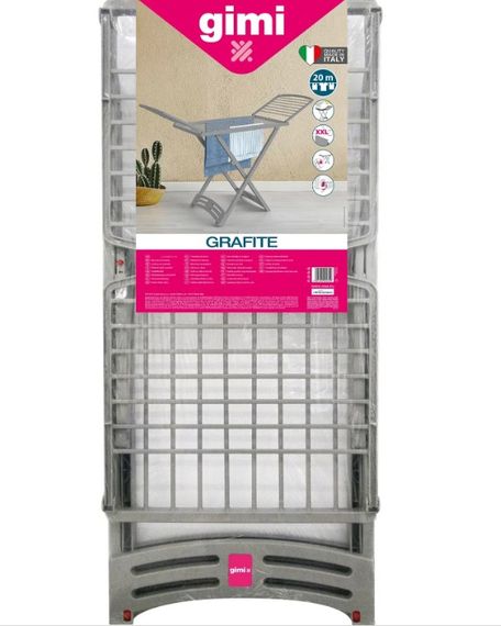 Сушарка для білизни підлогова Gimi Grafite (154785) | Зображення 2