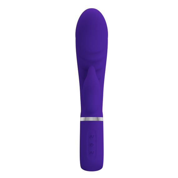 Ребристий вібратор Pretty Love - Prescott Purple, BI-014635-3 Sex Aura | Зображення 5