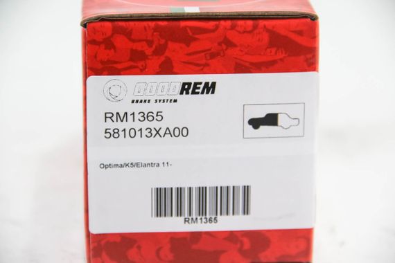 Колодки передні гальмівні Optima/K5/Elantra 11-, GOODREM (RM1365) | Зображення 2