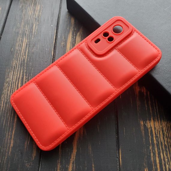 Чохол силіконовий Down Jacket для Vivo Y31 колір Червоний