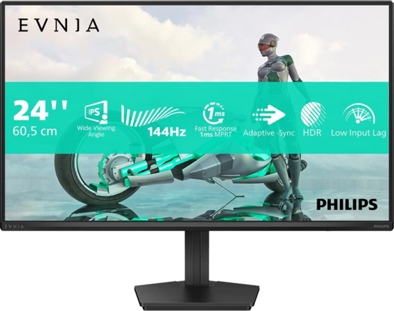 Монiтор 23.8" Philips Evnia 24M2N3200NF/00 Black