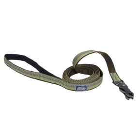 Повідець світловідбивний для собак Coastal K9 Explorer Leash, 1.8 м х 1.6 см, зелений