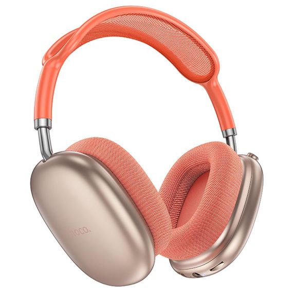 Накладные беспроводные наушники Hoco W55 Pleasing Pink