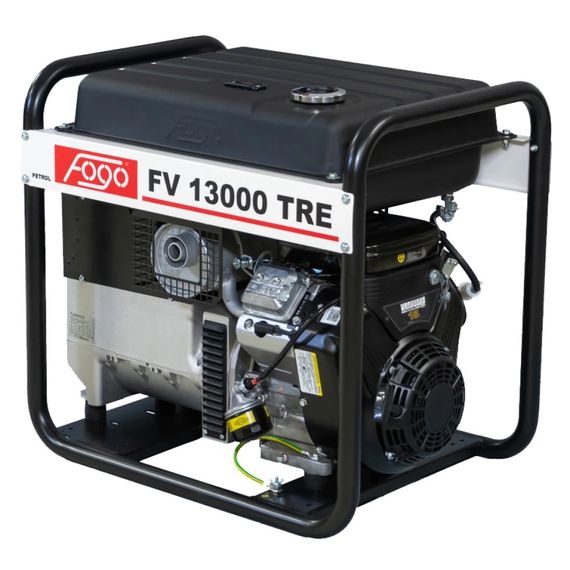Генератор электроэнергии бензиновый FOGO FV 13000 TRE (7/10 кВт, 230/400 В, AVR, 4.5 л/ч, 128 кг) | Зображення 1