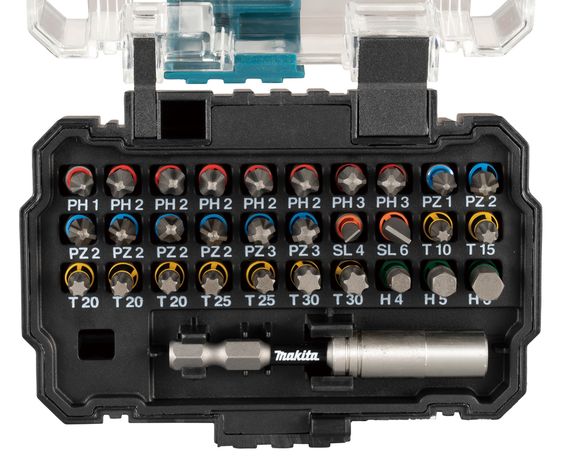Набір біт торсіонних 31 шт Makita Impact Premier E-13552 | Зображення 2