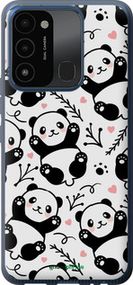 Чохол на Tecno Spark Go 2022 KG5m Панди "4318u-2638-2448"