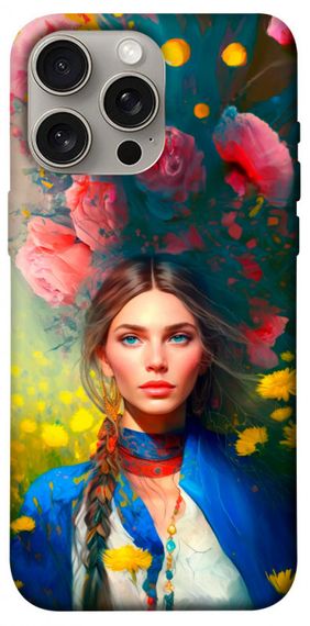 Чохол з картинкою Lady style 2 для Apple iPhone 15 Pro Max (6.7")