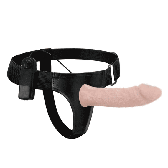 Страпон BAILE Vibrating Hollow Strap-on Multispeed Sex Aura | Зображення 7