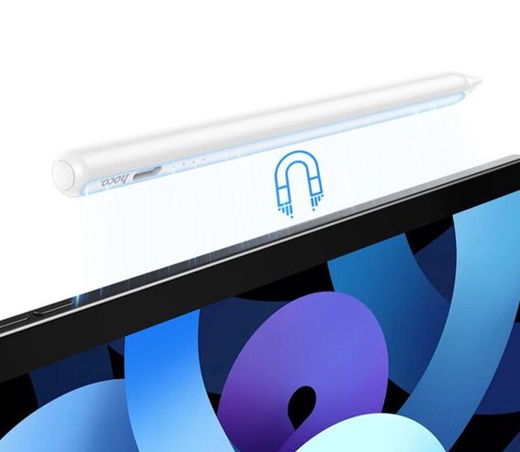 Стилус Hoco GM114 Smart Active для планшетів Apple iPad - White | Зображення 3