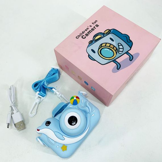 Дитячий фотоапарат kids camera ET015, Зручна дитяча цифрова камера, Фотоапарат для дитячого розвитку RY-73 | Зображення 6