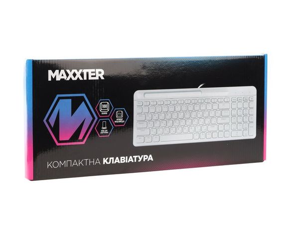 Дротова клавіатура Maxxter KB-01W-UA | Зображення 3