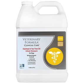 Зволожуючий шампунь для собак Veterinary Formula Advanced Oatmeal & Tea Tree Oil Infuser Shampoo, 3.79 л