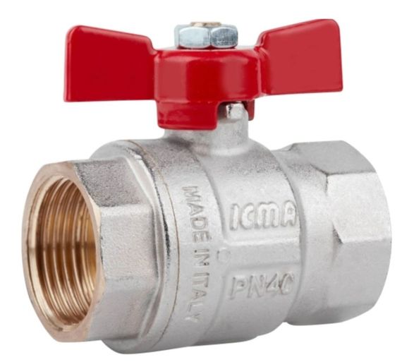 Кран кульовий Icma 1" прямий №349 (87349AF11)