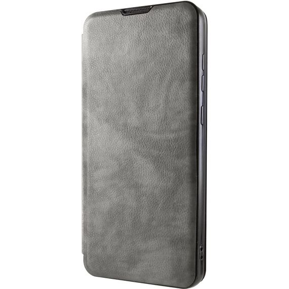 Шкіряний чохол-книжка Belora для Xiaomi Poco M7 4G Gray | Зображення 2