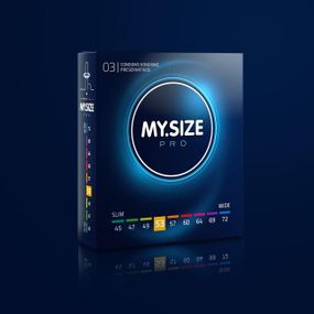 Презервативы - My.Size Pro 53, 3 шт. sexstyle