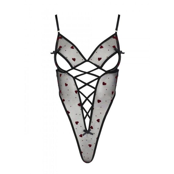 Еротичний боді з малюнком LOVELIA BODY black L/XL - Passion | Зображення 4