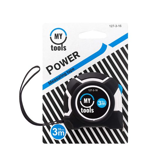Рулетка измерительная MyTools Power 3м х 16мм (127-3-16) | Зображення 5