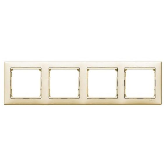 Valena Classic Legrand рамка 4 поста слоновая кость (774354)