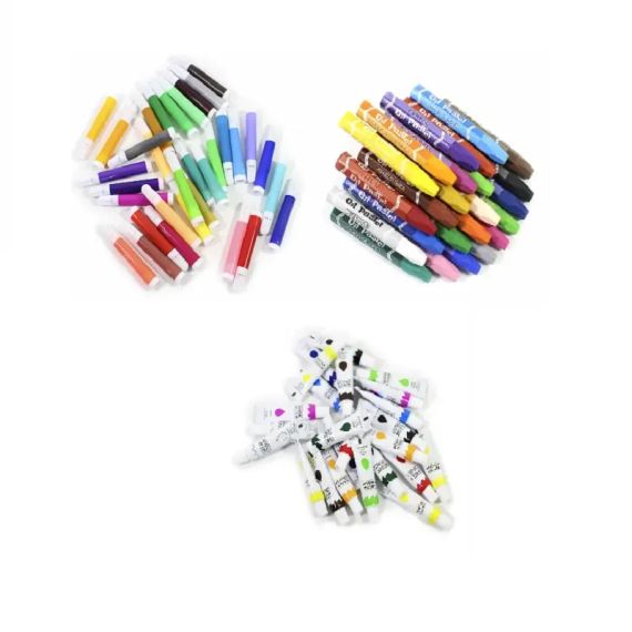 Набор для рисования 145 предметов в алюминиевом чемоданчике | Зображення 4