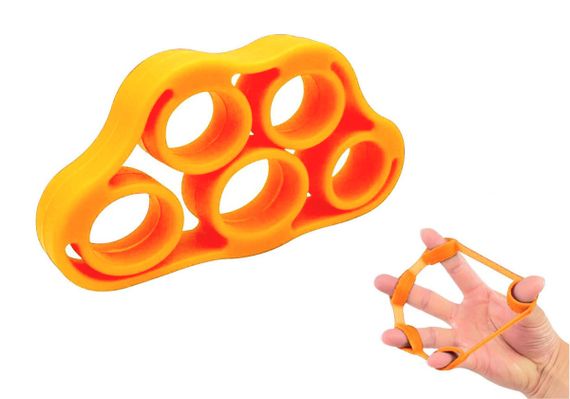 Еспандер для рук та пальців EasyFit GripFlex 5 кг оранжевий (EF-1907-5-OR) | Зображення 1