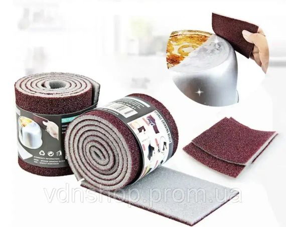 Абразивная губка для чистки посуды sandpaper AND-5599 | Зображення 7