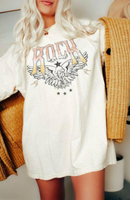 Футболка женская с принтом повседневная S Белая