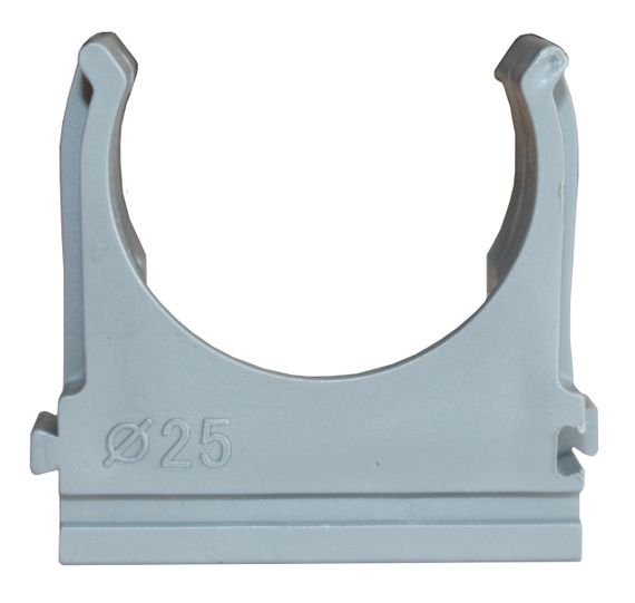 Крепление клипса для гофры d 25 серое Ny95506211