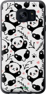 Чохол на Samsung Galaxy S7 Edge G935F Панди "4318u-257-2448"