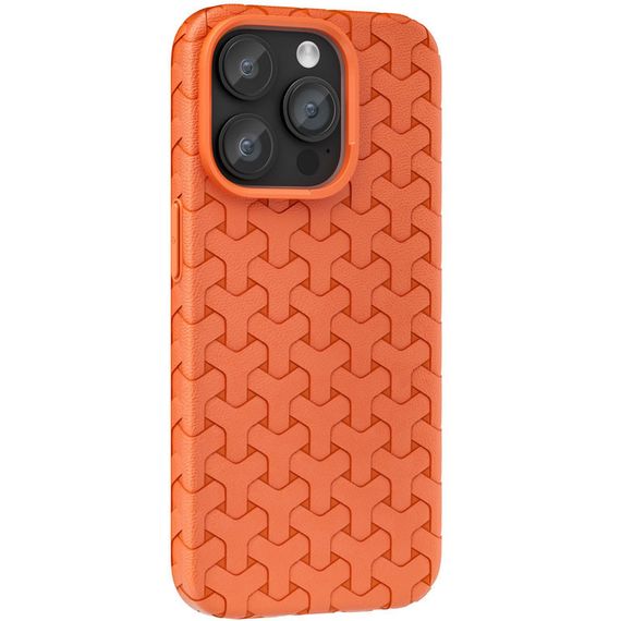 Чохол TPU Weaving для Apple iPhone 15 Pro Max (6.7") Orange