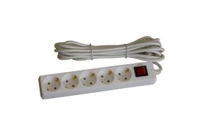 Подовжувач П55в 5 місця 2Р+РЕ 5 метрів 3х1мм2 з вимикачем Ny95505748