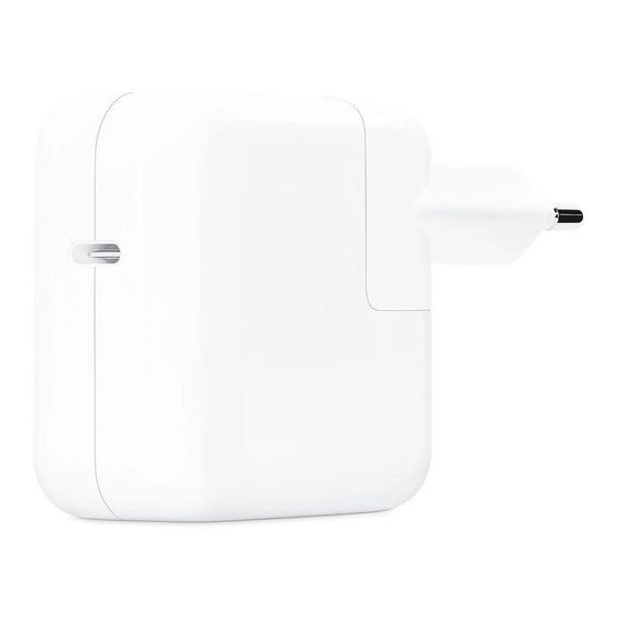 МЗП 30W Power Adapter for Apple (1USB-C) (AAA) (box) White