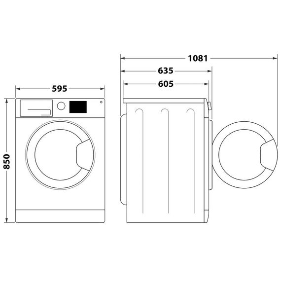 Пральна машина Whirlpool FFB11469BCVUA | Зображення 1