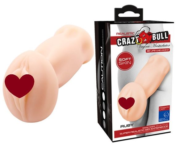 Мастурбатор-Вагіна Crazy Bull - Ruby Soft Skin, BM-009133 Sex Aura
