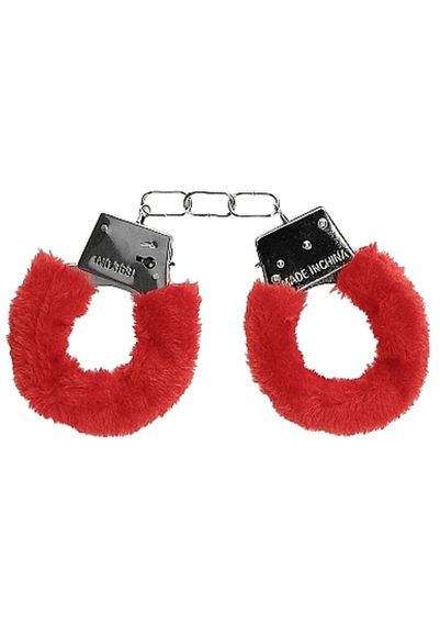 Наручники - Ouch! Beginner's Handcuffs Furry Red Sex Aura