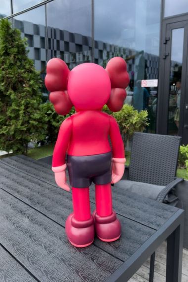 Статуетка Kaws Dissected Companion Blush  колекційна фігурка для інтер'єру 70 см червоний kw016 | Зображення 4