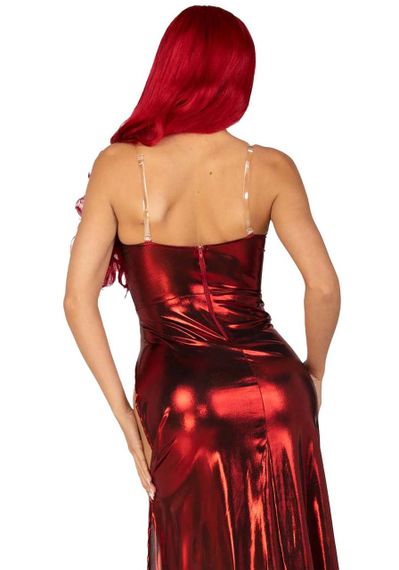 Эротическое платье Leg Avenue Shimmer bodysuit with skirt M sexstyle | Зображення 1