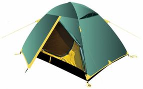 Намет універсальний  похідний Трамп трьохмісний Палатка Tramp Scout 3 (v2) зелена Палатка на рибалку