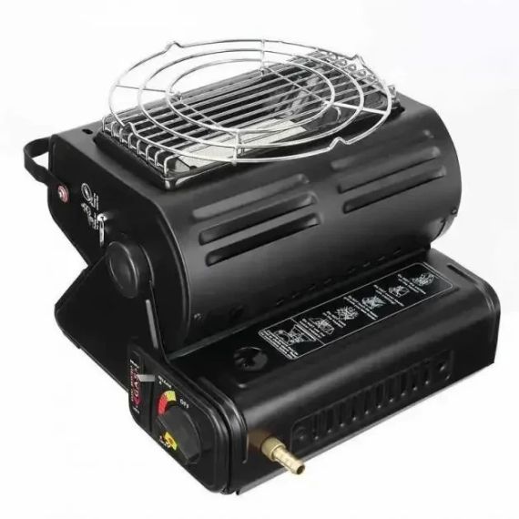 Нагрівач-плита газова Gas stove 2in1 heater з керамічним нагрівачем | Зображення 4