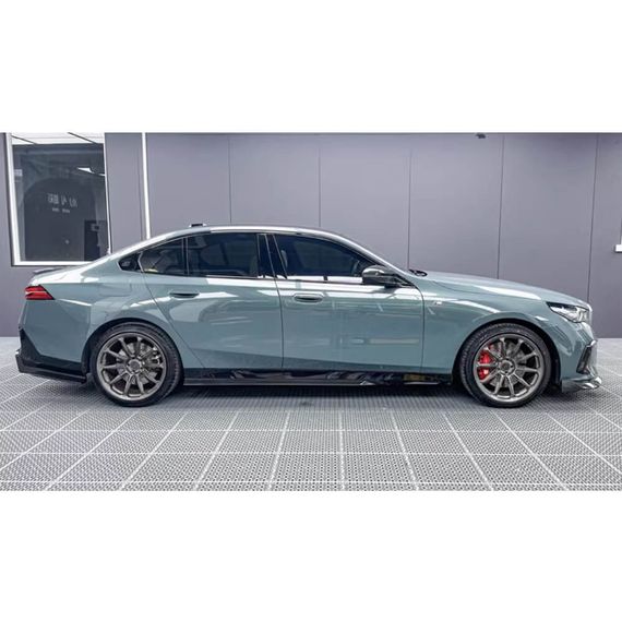 Накладки на пороги (для M-Sport, Карбон) для BMW 5/i5 серия G60/60E/61 2023- гг | Зображення 1