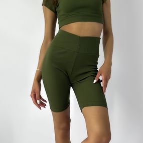 Велосипедки Baysho Рубчик, Хакі, XS