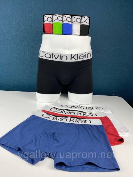 Подарочный набор мужского белья Calvin Klein Steel 45 в коробке - цена поштучно  - размер 3XL | Зображення 4